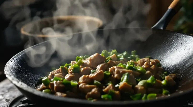 农家小炒肉的家常做法,锅气十足 - 火焰视频精选