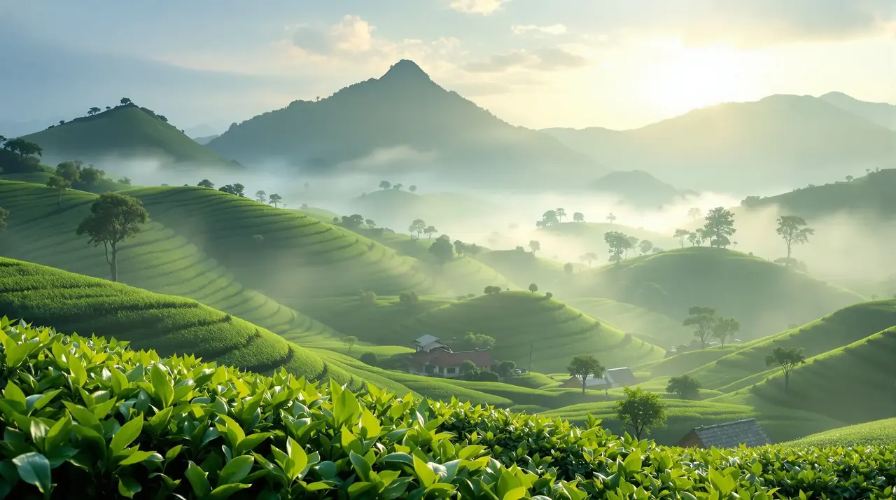 高山茶园采茶记，一叶一芽皆是春 - 火焰视频