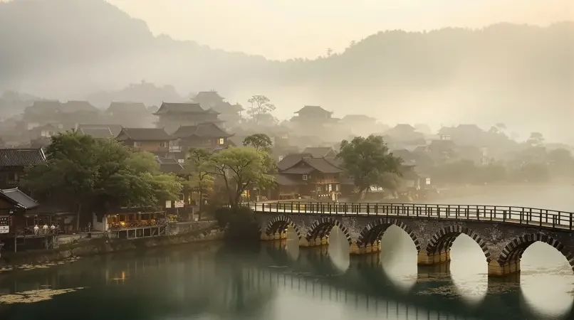 湘西边城慢旅行，沈从文笔下的边城 - 火焰视频